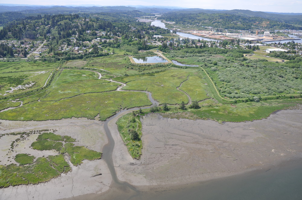 Coos Bay Estuary in Coos Bay, Oregon