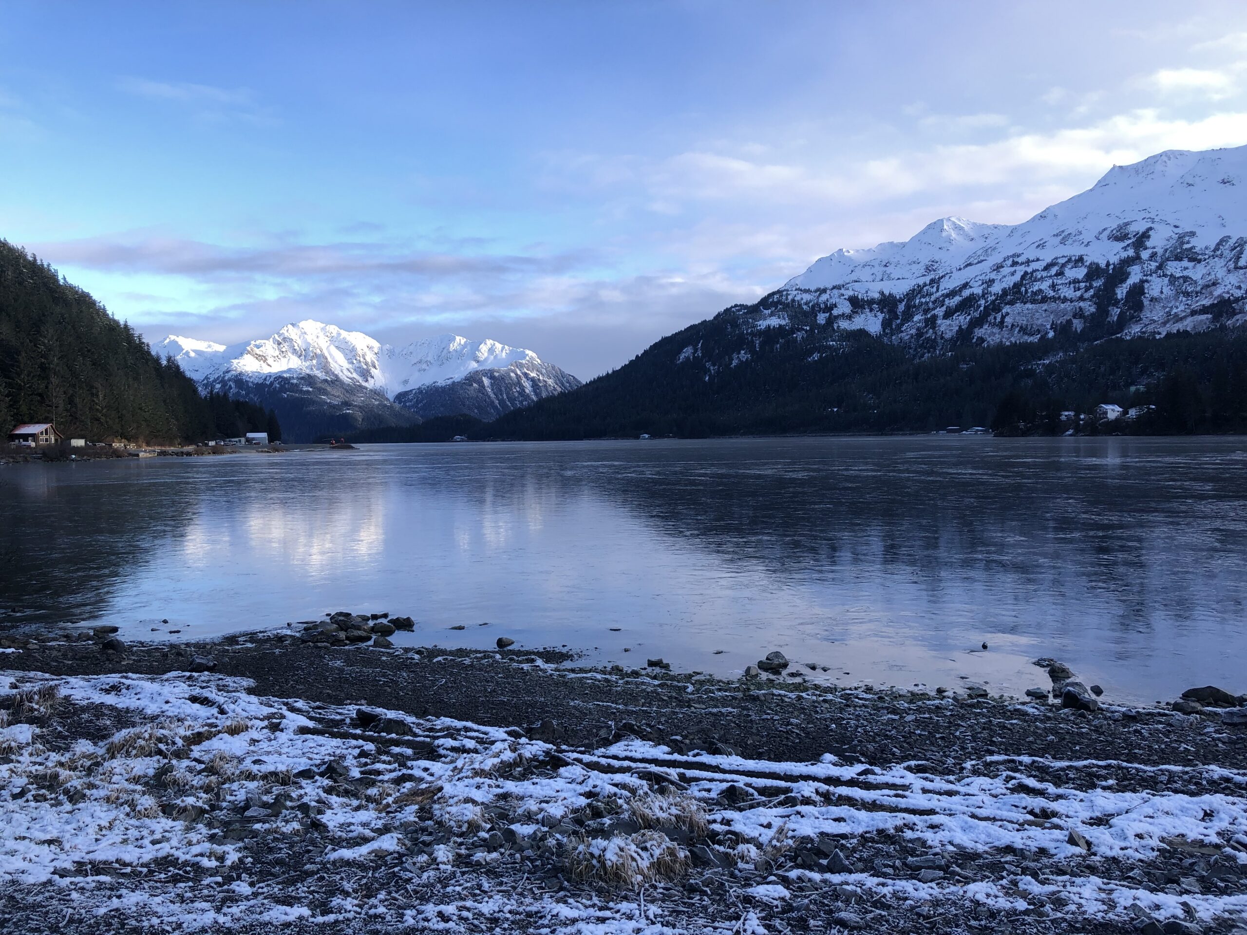Eyak Lake in Cordova, Alaska